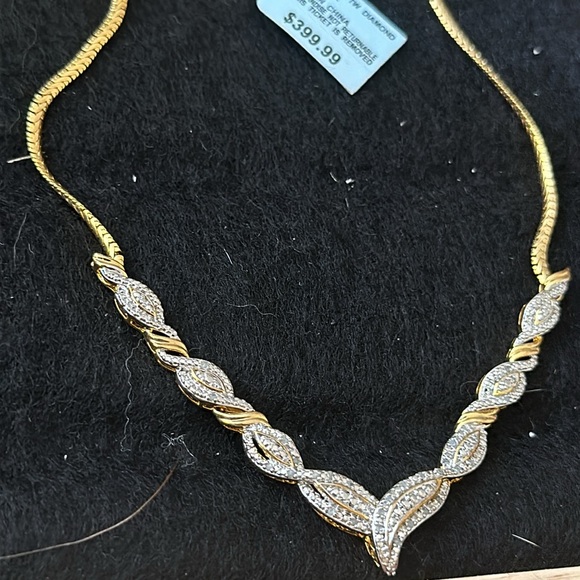 GOB 1/4 diamond necklace - Picture 2 of 2